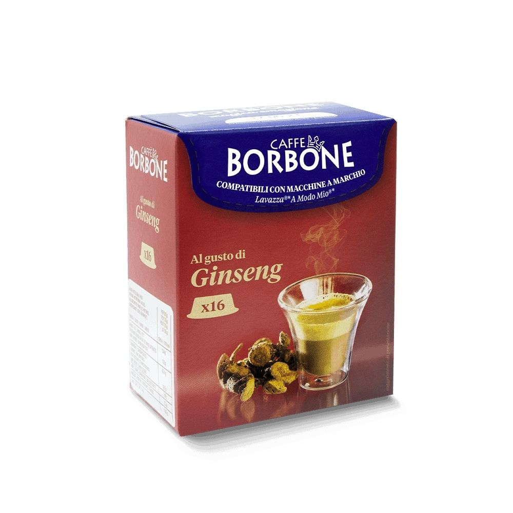 Caffè Borbone Ginseng Capsules (Lavazza A Modo Mio Compatible) –  MyCoffeeStore