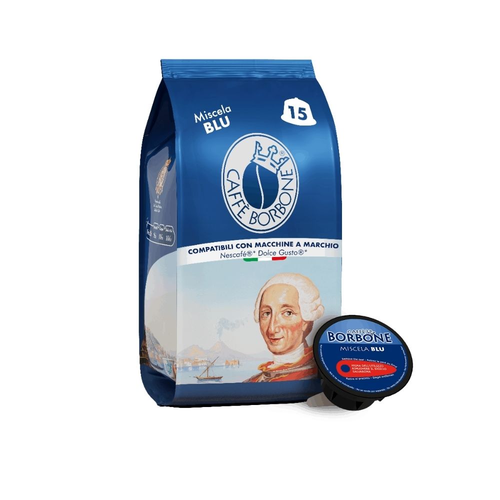 Caffè Borbone Miscela Blu Capsules (Dolce Gusto Compatible)