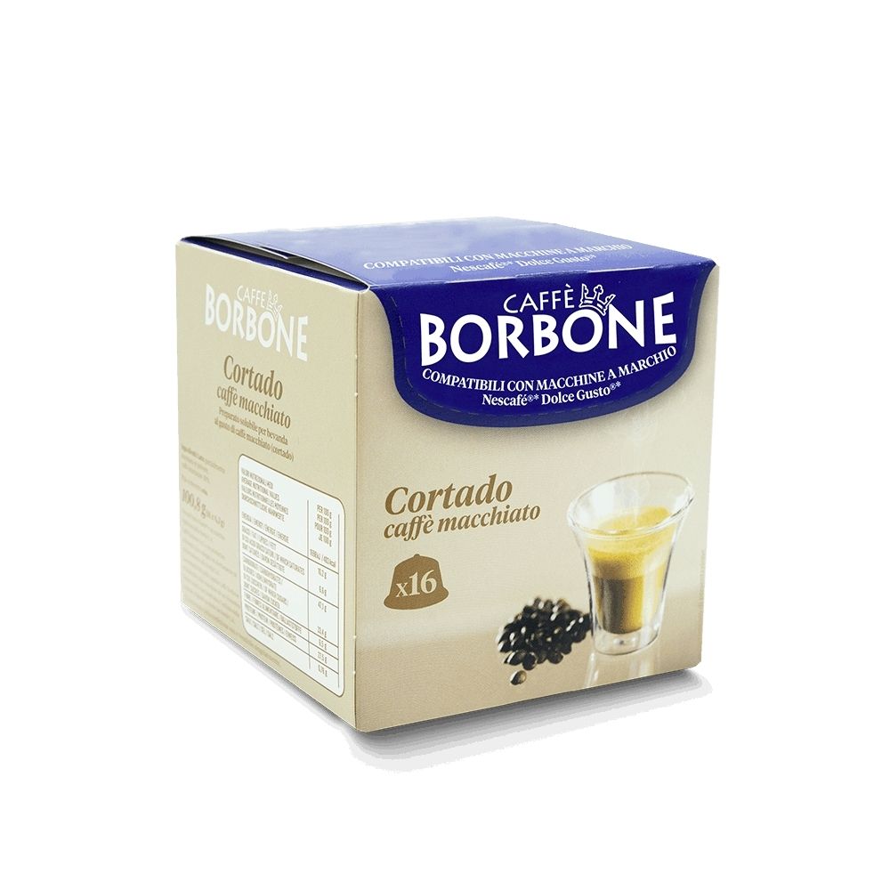 Caffè Borbone Macchiato Cortado Capsules (Dolce Gusto Compatible) –  MyCoffeeStore