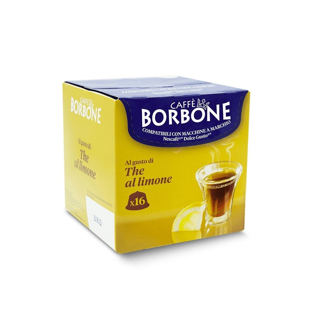 Caffè Borbone Lemon Tea Capsules (Dolce Gusto Compatible