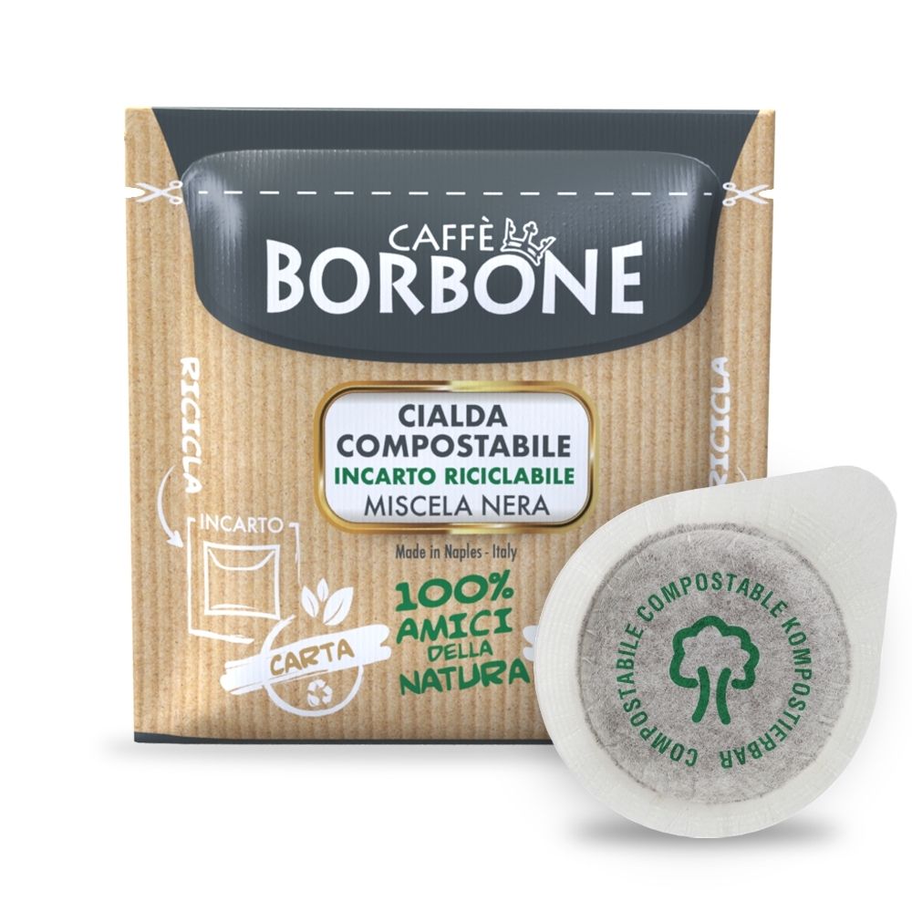 Caffè Borbone ESE 44mm Pods Miscela Nera (100 pcs)