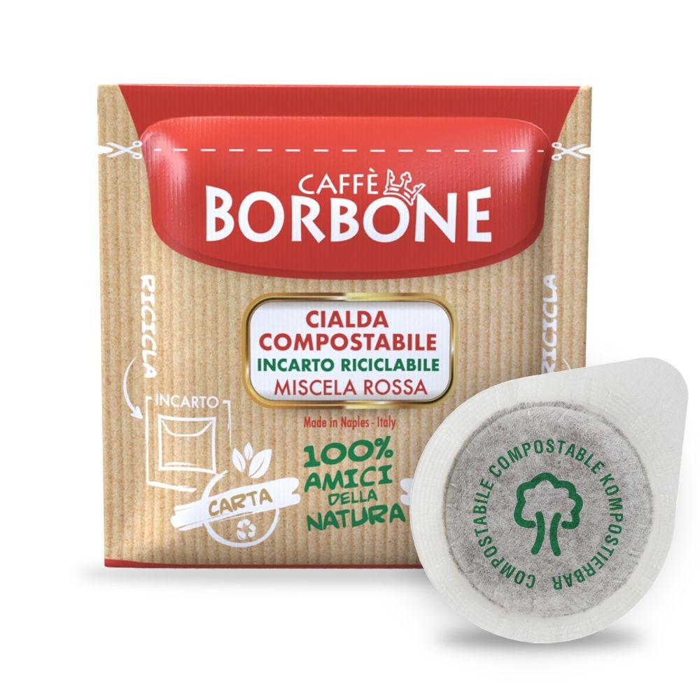 Caffè Borbone ESE 44mm Pods Miscela Rossa (50 pcs)