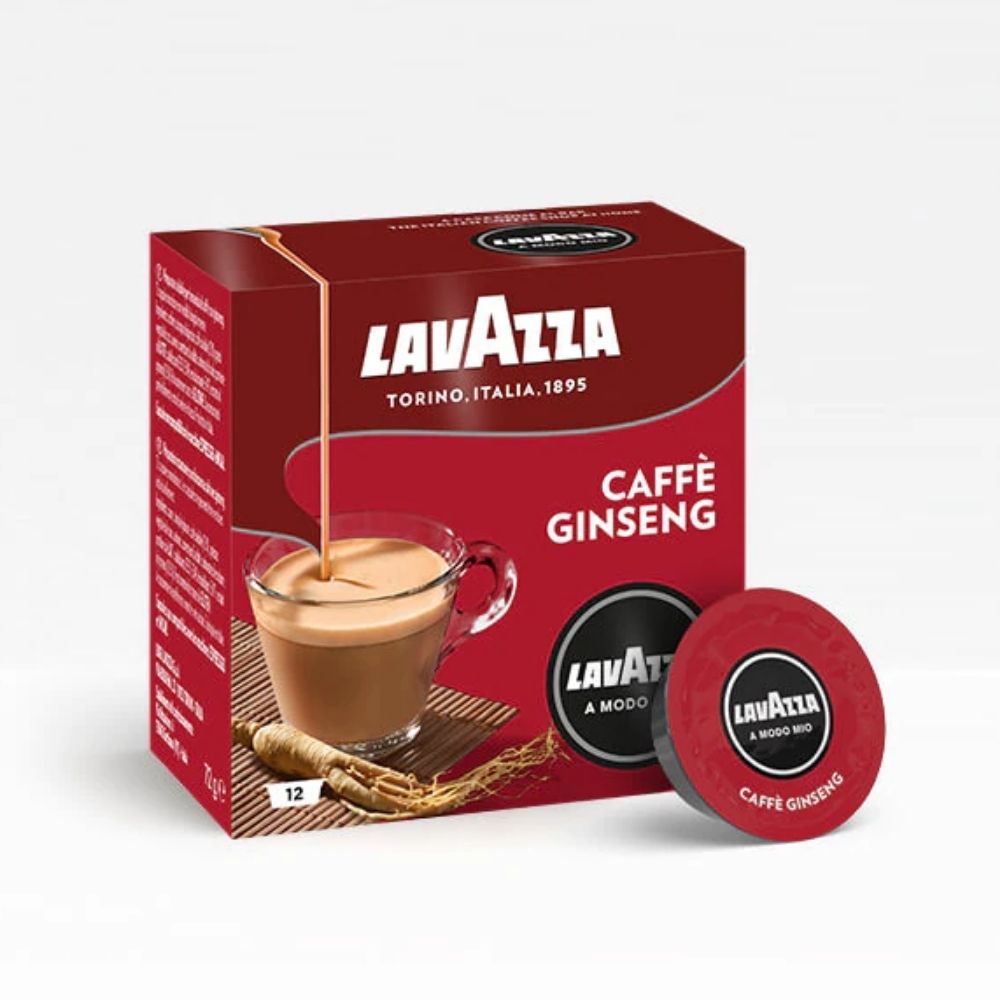 Lavazza A Modo Mio Caffè Ginseng Coffee Capsules – MyCoffeeStore