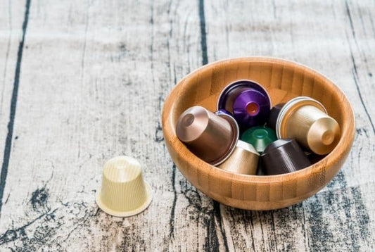 How and where to throw away the spent coffee capsules