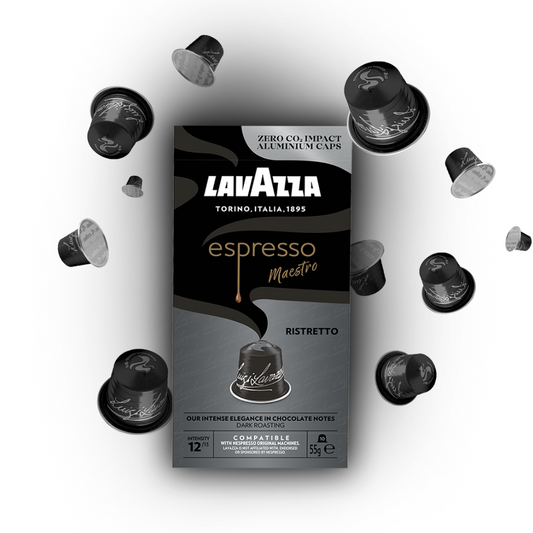 Lavazza Ristretto Espresso Maestro Nespresso Compatible Coffee Capsules