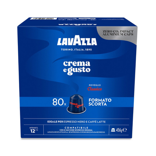 Lavazza Crema e Gusto Classico Nespresso Compatible Coffee Capsules