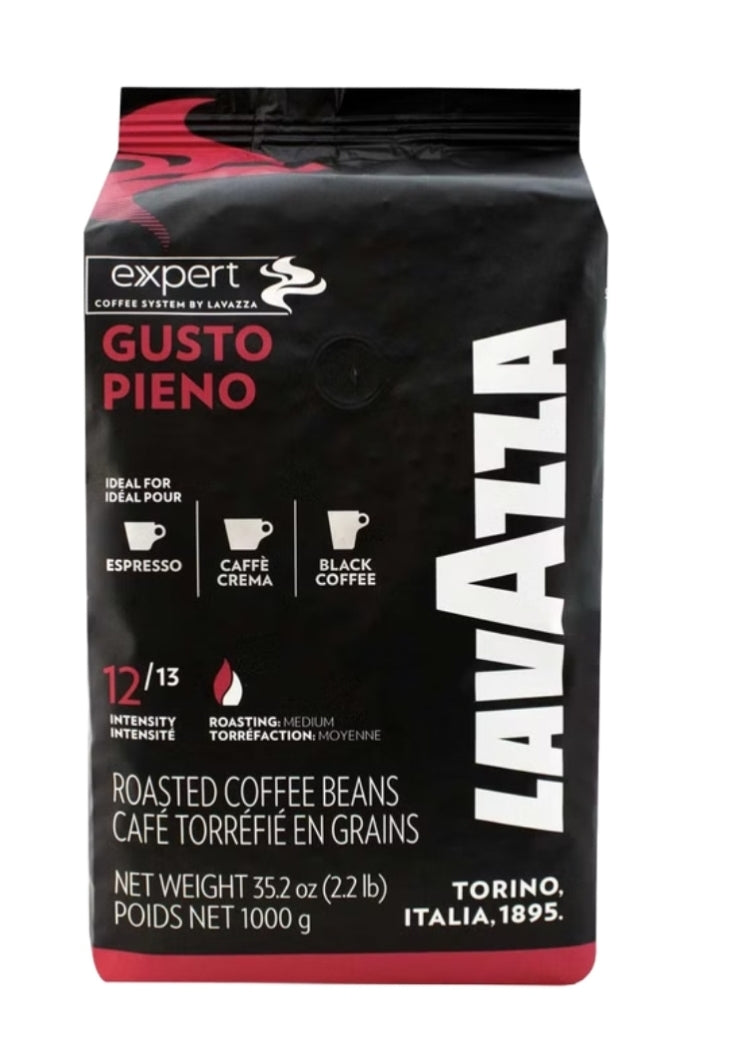 Lavazza Expert Gusto Pieno Coffee Beans – 1kg