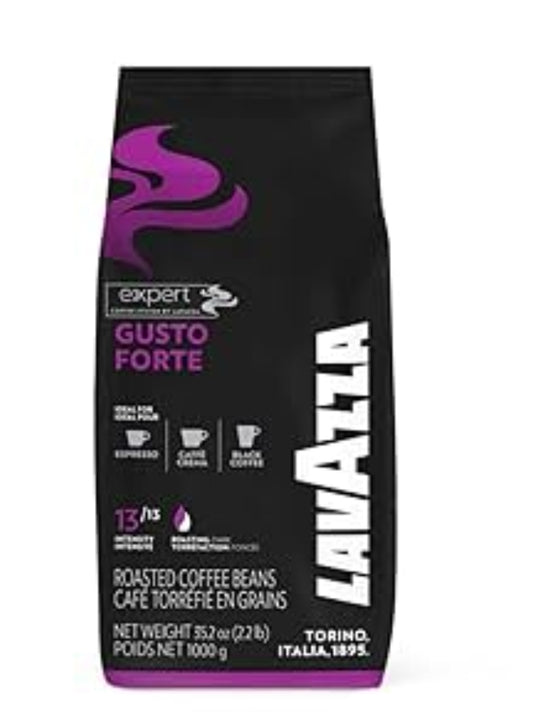 Lavazza Expert Gusto Forte – Roasted Coffee Beans (1kg)
