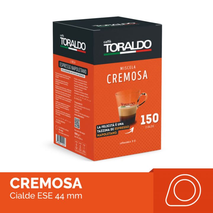 Caffè Toraldo - miscela cremosa (pods 44 mm)