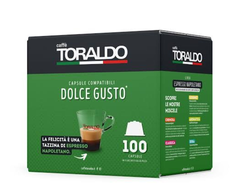 Caffè Toraldo - Miscela Cremosa (Dolce Gusto compatible) x 100 caps