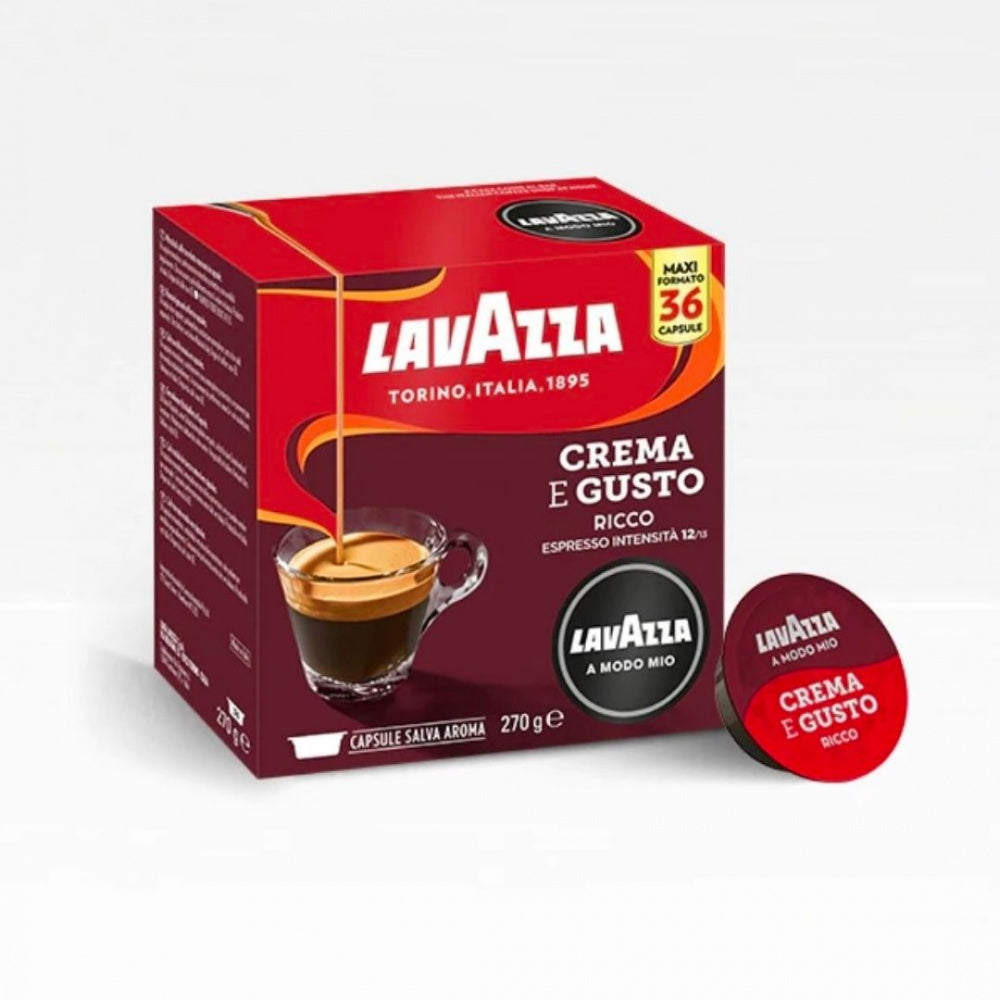 Lavazza A Modo Mio Crema e Gusto Ricco Coffee Capsules – My Coffee