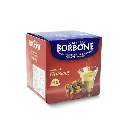 Caffè Borbone Ginseng Capsules (Dolce Gusto Compatible)