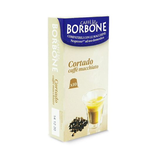 Caffè Borbone Macchiato Cortado Capsules (Nespresso Compatible)