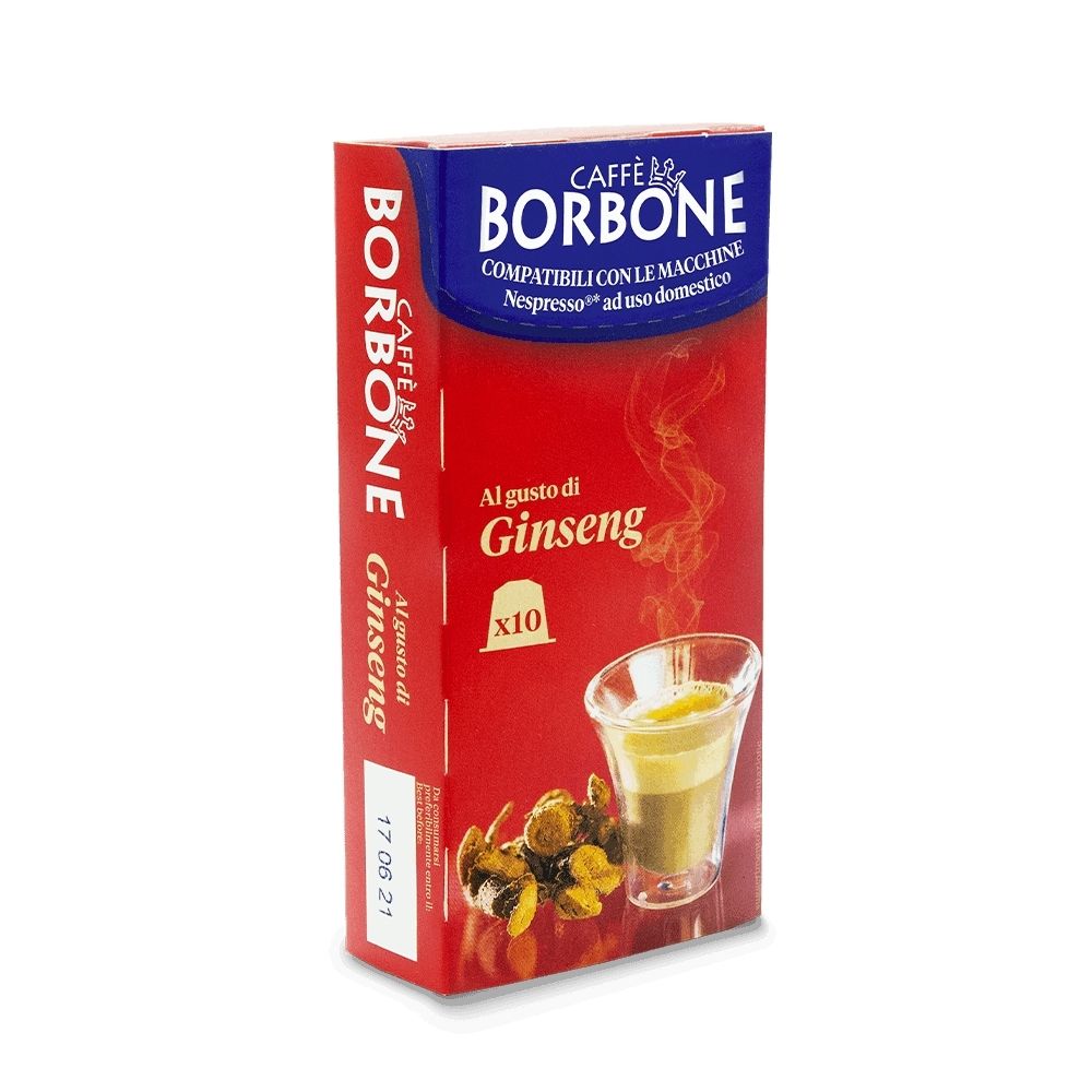 Caffè Borbone Ginseng Capsules (Nespresso Compatible)