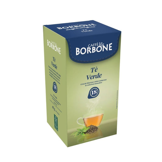 Caffè Borbone Green Tea Pods ESE 44 mm